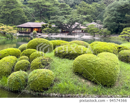 初秋的栗林公園(9月上旬) 初秋的栗林公園(9月上旬) 94574366