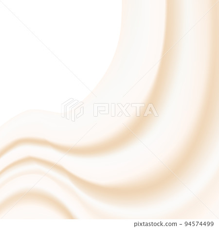 Vector background image in pastel colors on the similarity of flying fabric or current creamy paste 94574499