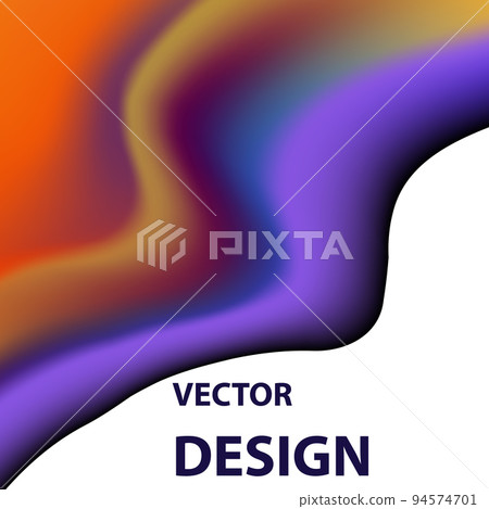 Vector background image with bright color scheme. The concept of the current fire 94574701
