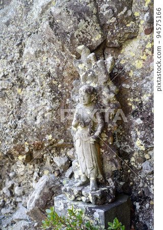 Stone Buddha on Shodoshima Okunoin Kasagataki approach -4 94575166