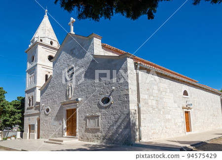 Church in Primosten, Croatia. Church in Primosten, Croatia. 94575429