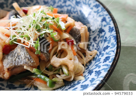 Nanban-zuke Salmon with Plenty of Vegetables Nanban-zuke Salmon with Plenty of Vegetables 94579033