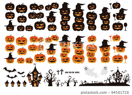 Halloween material 94581728