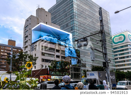 日本東京城市景觀表參道站、青山街等景觀 = 9 月 21 日 94581913