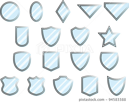 set of emblems set of emblems 94583388