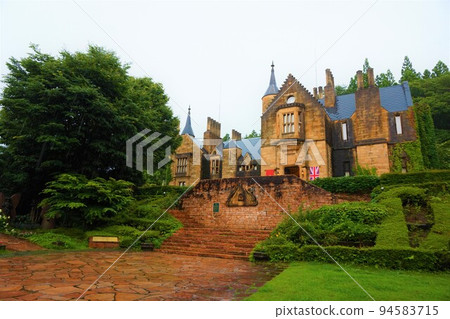 Lockhart Castle Marble Village Lockhart Castle Rainy weather 94583715