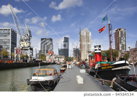 Maritime outdoor museum in Rotterdam 94584534