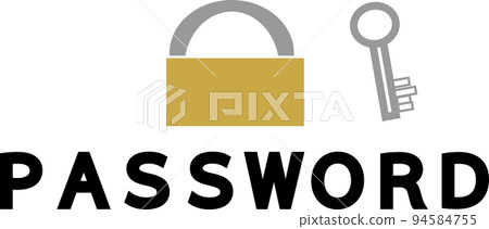 An illustration imagining a password 94584755
