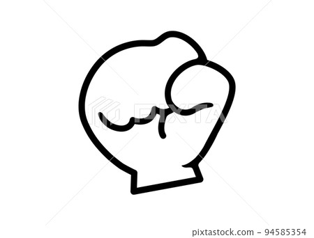 Fight fist icon work hard vector illustration 94585354