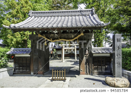 松本神社神門 長野縣松本市 94585784