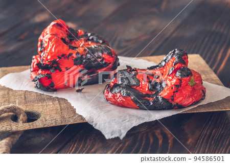 Grilled bell-peppers Grilled bell-peppers 94586501