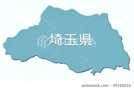 Japan map icon Saitama Prefecture 94588810