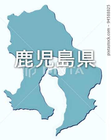 日本地圖圖標鹿兒島縣 94588825