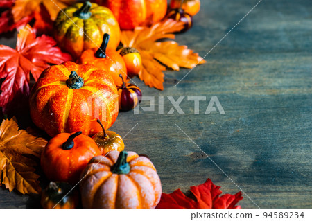 Autumnal flat lay Autumnal flat lay 94589234