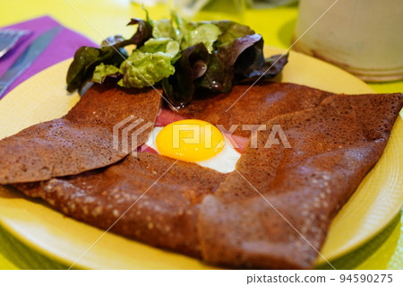 French buckwheat crepe galette French buckwheat crepe galette 94590275