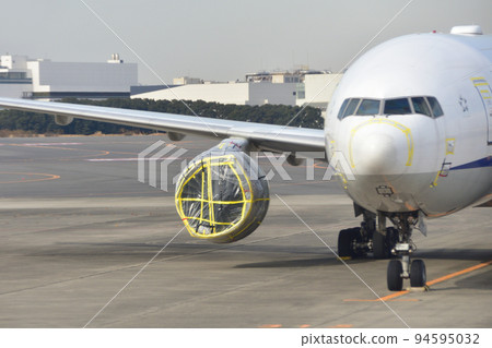 Passenger aircraft put into storage Passenger aircraft put into storage 94595032