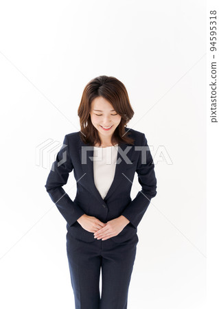 Woman in a suit Woman in a suit 94595318