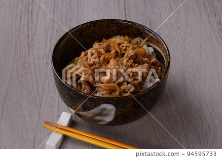 Bowl of pork Bowl of pork 94595733