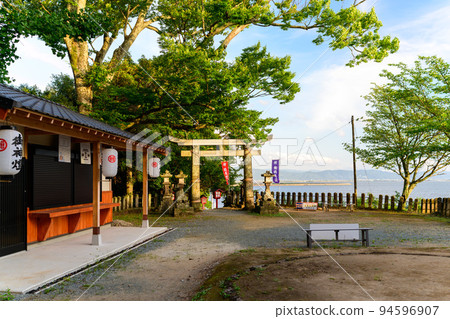 Scenery of the precincts "Nagaotsurugi Shrine. Ei no Tsurugi Jinja. Shiranui Town" Power Spots and Sightseeing Spots 94596907