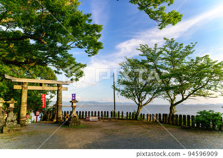 Scenery of the precincts "Nagaotsurugi Shrine. Ei no Tsurugi Jinja. Shiranui Town" Power Spots and Sightseeing Spots 94596909