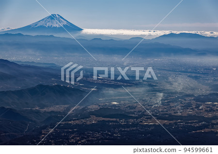 Mt. Fuji and Mt. Mt. Fuji and Mt. 94599661