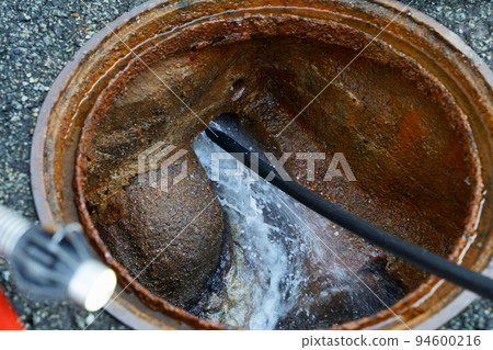 High pressure cleaning drain pipe construction toilet 01 94600216