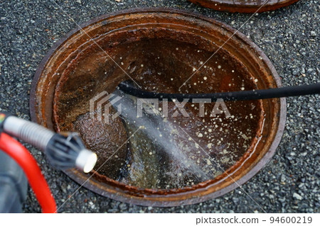 High pressure cleaning drain pipe construction toilet 02 94600219