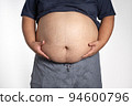 Fat man's belly (front) 94600796