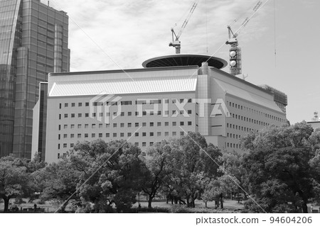 大阪府警察本部（大阪市中央區）單色 94604206