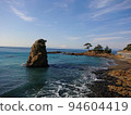 Hayama sea on a sunny day 94604419