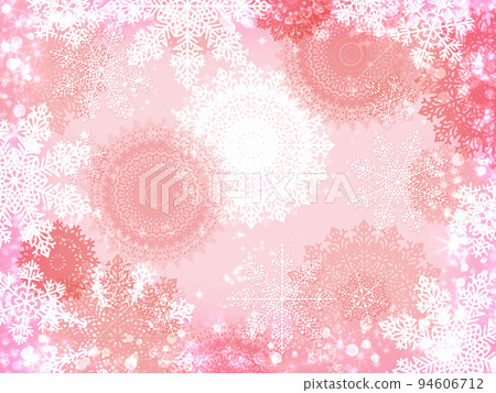 雪晶和蕾絲桌巾閃粉冬粉 雪晶和蕾絲桌巾閃粉冬粉 94606712
