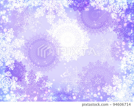 雪晶和蕾絲桌巾閃光冬紫 雪晶和蕾絲桌巾閃光冬紫 94606714