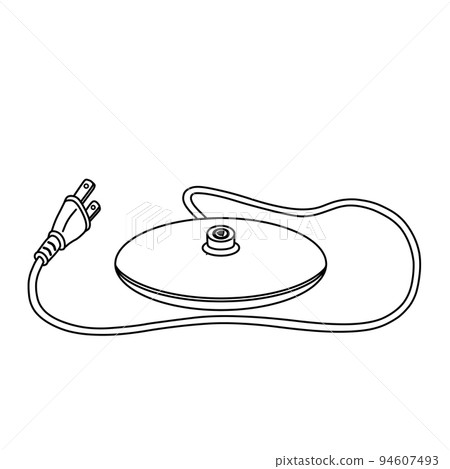 Electric kettle power plate (line drawing) Electric kettle power plate (line drawing) 94607493