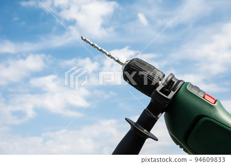 Jette, Brussels, Belgium, Isolated drill for DIY repair work Jette, Brussels, Belgium, Isolated drill for DIY repair work 94609833