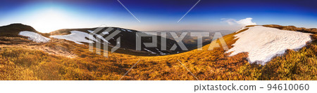 Sunset on the mountains - HDR Abstract 94610060
