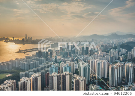 9 May 2022 The residential area at Lam Tin, Hong Kong 94612206