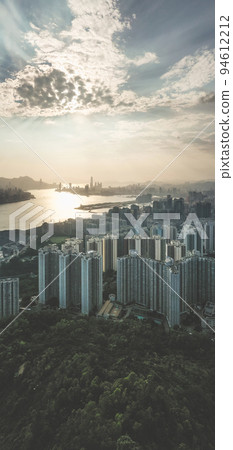 the cityscape of the hong kong, view from black hill 9 May 2022 the cityscape of the hong kong, view from black hill 9 May 2022 94612212