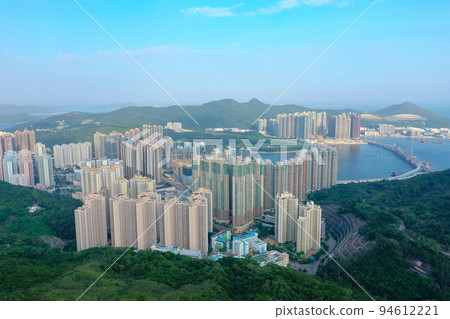 the cityscape of TKO Town, Hong Kong 9 May 2022 94612221