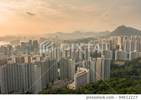 9 May 2022 The residential area at Lam Tin, Hong Kong 94612227