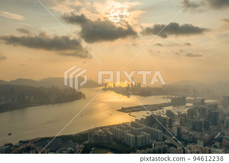 the cityscape of the hong kong, view from black hill 9 May 2022 the cityscape of the hong kong, view from black hill 9 May 2022 94612238