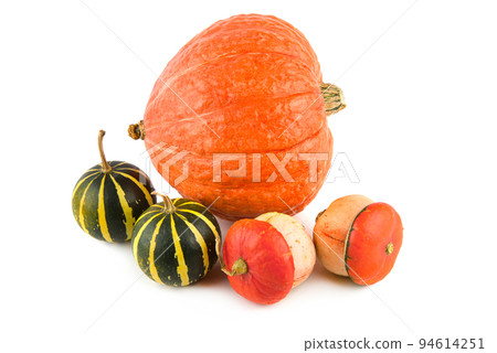 Pumpkins isolated on white . Halloween symbol. Pumpkins isolated on white . Halloween symbol. 94614251