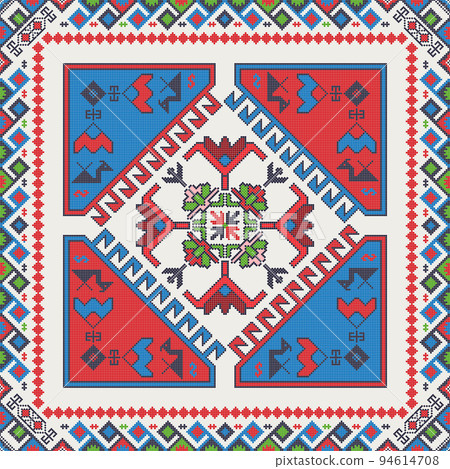 Georgian embroidery pattern 30 94614708