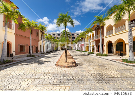Streets in Capcana Village, Dominican Republic 94615688