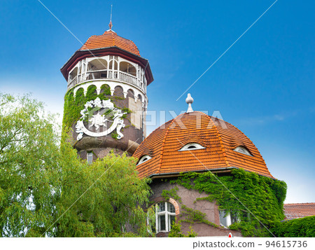 Water tower is Famous landmark of Svetlogorsk, Kaliningrad region Water tower is Famous landmark of Svetlogorsk, Kaliningrad region 94615736
