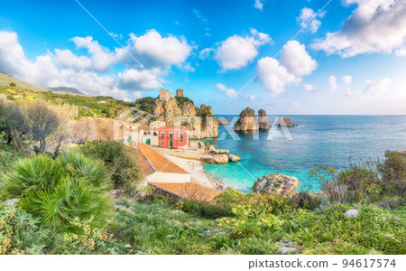 Fabulous scene of Tonnara di Scopello Fabulous scene of Tonnara di Scopello 94617574