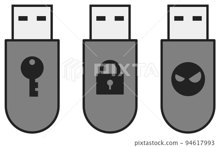 用於記錄電子數據的 USB 存儲器示例圖 94617993