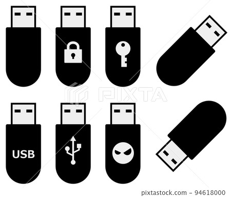 用於記錄電子數據的 USB 存儲器示例圖 用於記錄電子數據的 USB 存儲器示例圖 94618000