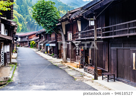 長野縣妻籠宿～寺下街景～ 94618527