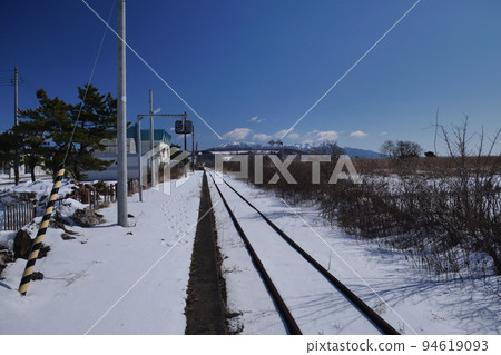 Hidaka Main Line Hidaka Horobetsu Station Platform 2 February 2021 Hidaka Main Line Hidaka Horobetsu Station Platform 2 February 2021 94619093
