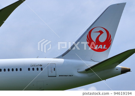 大阪國際機場JAL飛機降落準備就緒森ji川ji 94619194